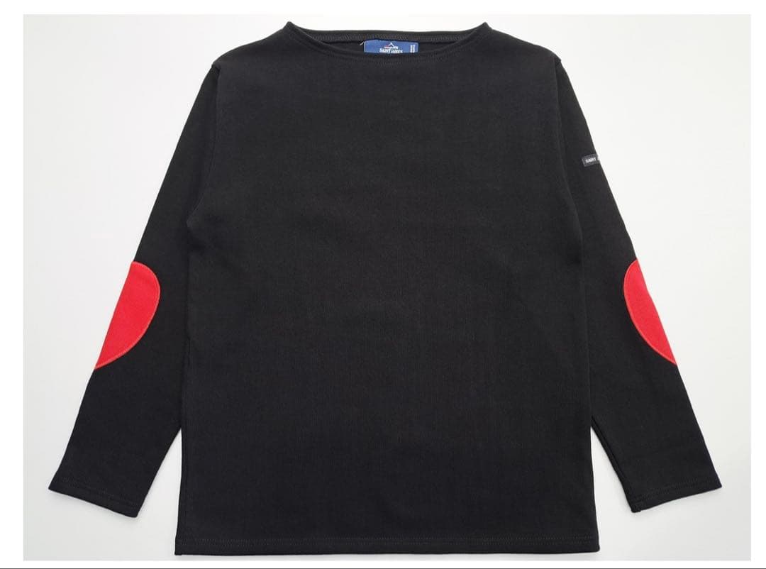 【限定品】セントジェームス　t3 エルボーハートパッチ