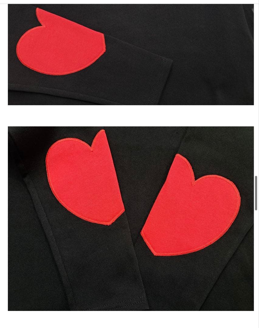 【限定品】セントジェームス　t3 エルボーハートパッチ