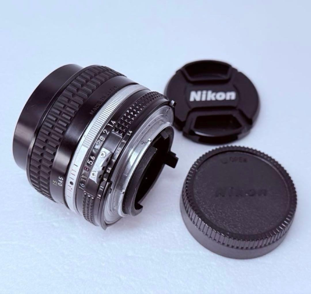 Nikon Ai Nikkor 50mm F1.4 各種動作良好