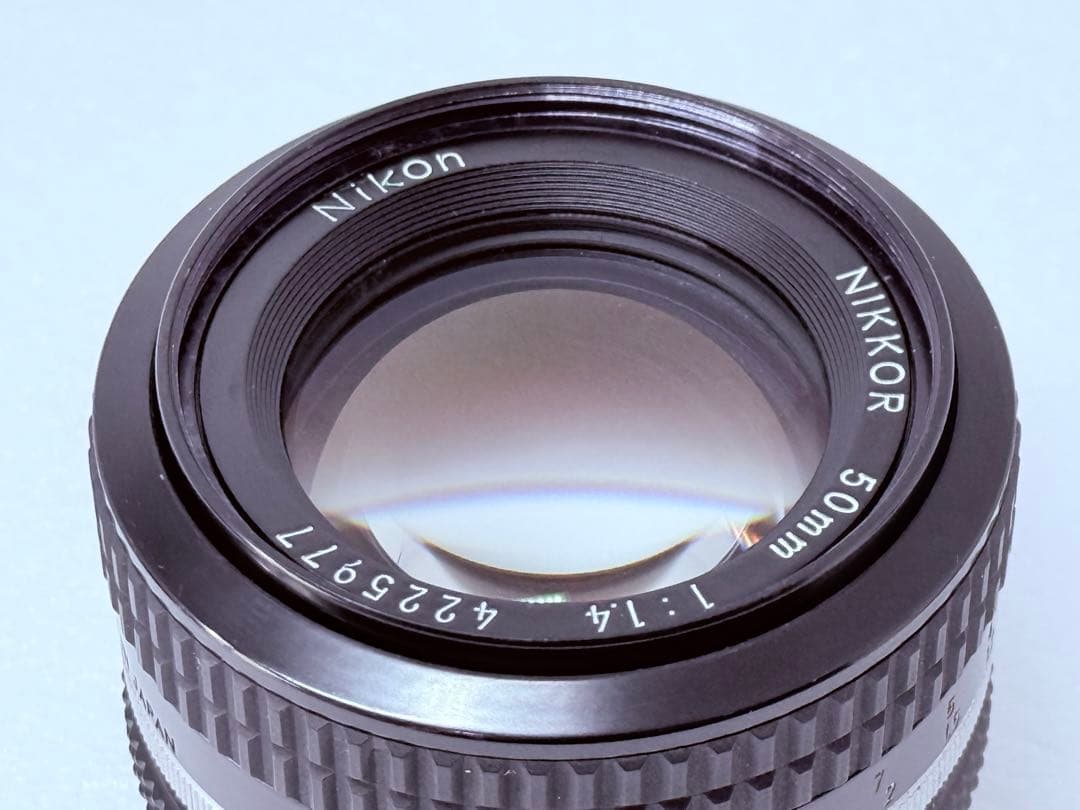 Nikon Ai Nikkor 50mm F1.4 各種動作良好