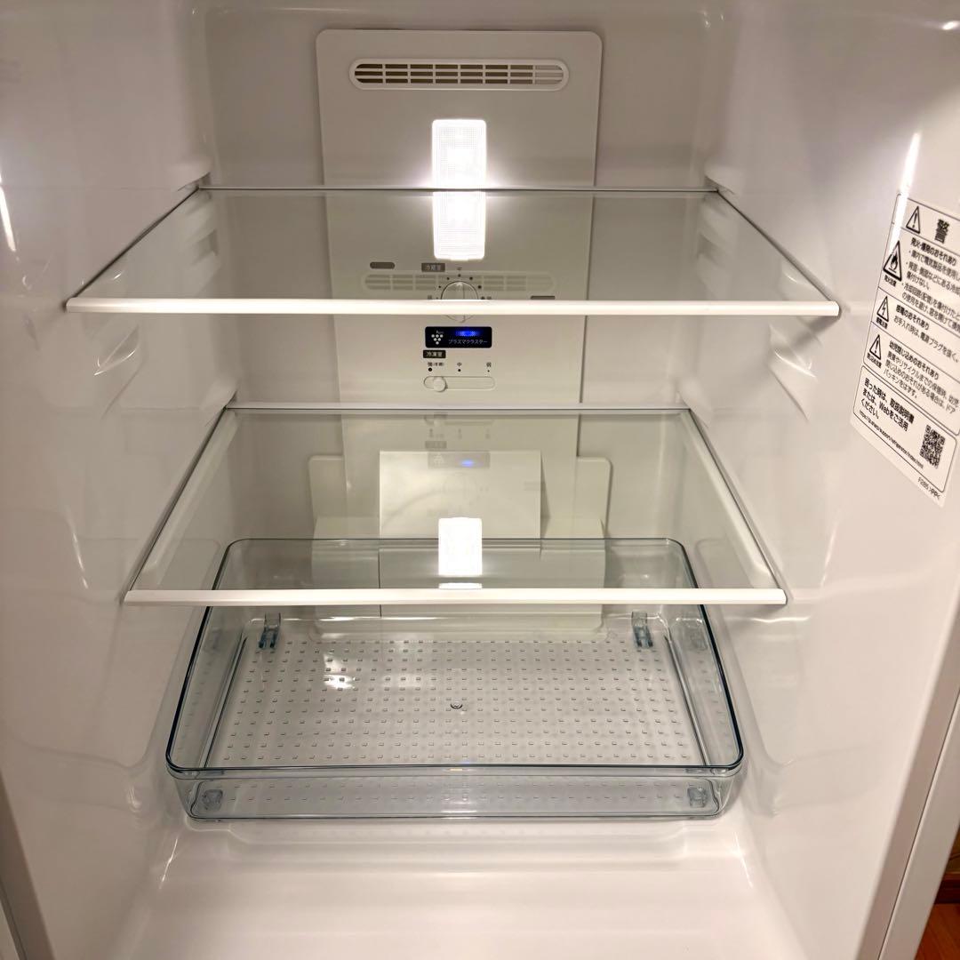 2022年 冷蔵庫 一人暮らし 単身用 3ヶ月保証付き ガラスドア 高級 美品