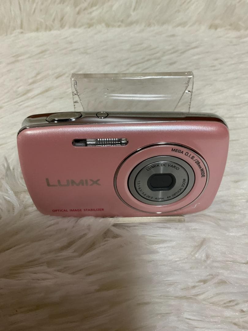 ☆人気色　ピンク☆【簡易動作確認済】パナソニック LUMIX DMC-S1