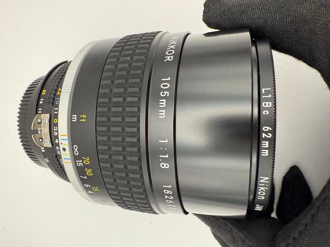 NIKKOR 105mm T:1.8 レンズ 62mm