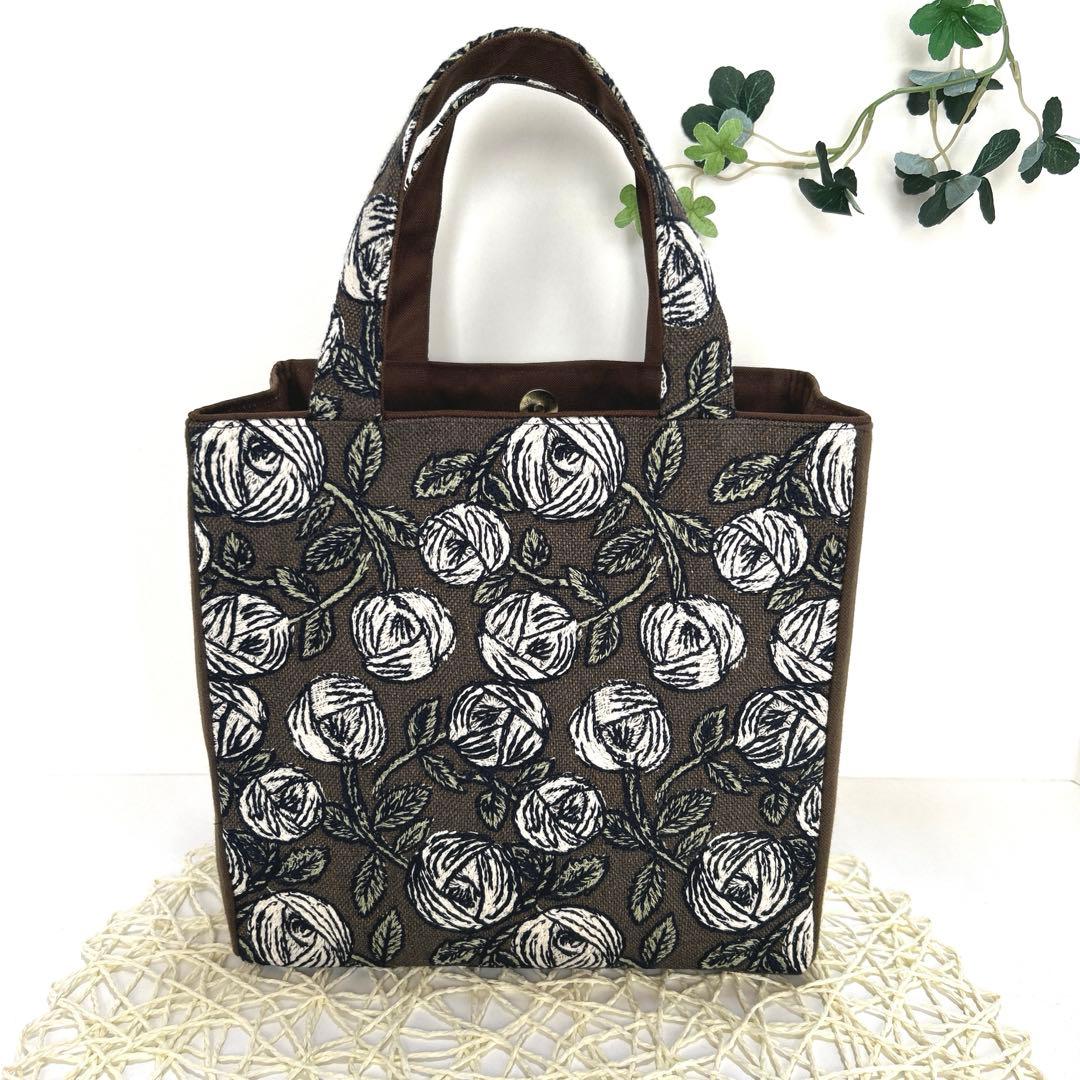 「専用」ミナペルホネン　スクエアトートバッグ　ハンドメイド