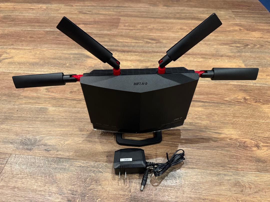 【美品】【値下げ】バッファロー Wi-Fi 6 AX5700 無線LANルーター