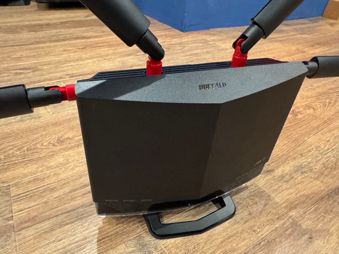 【美品】【値下げ】バッファロー Wi-Fi 6 AX5700 無線LANルーター