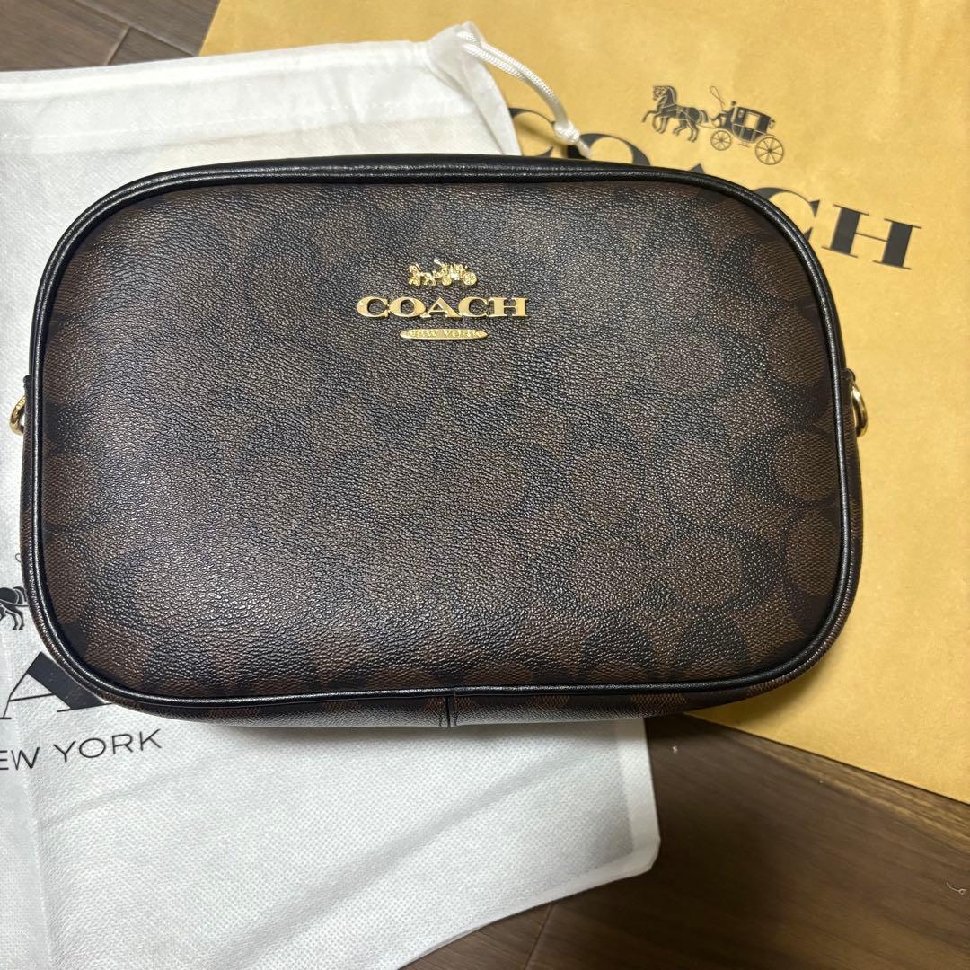 ゆ*こ様 ジ*ー様 コーチ ミニ ジェイミー カメラ バッグ・シグネチャー キャ