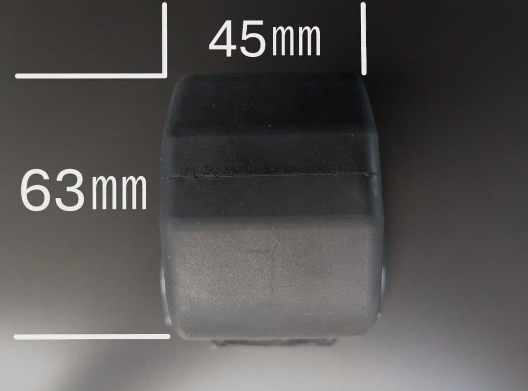 ジムニー ビッグサイズ8の字バンプラバー バンプストッパー 硬度ハードタイプ