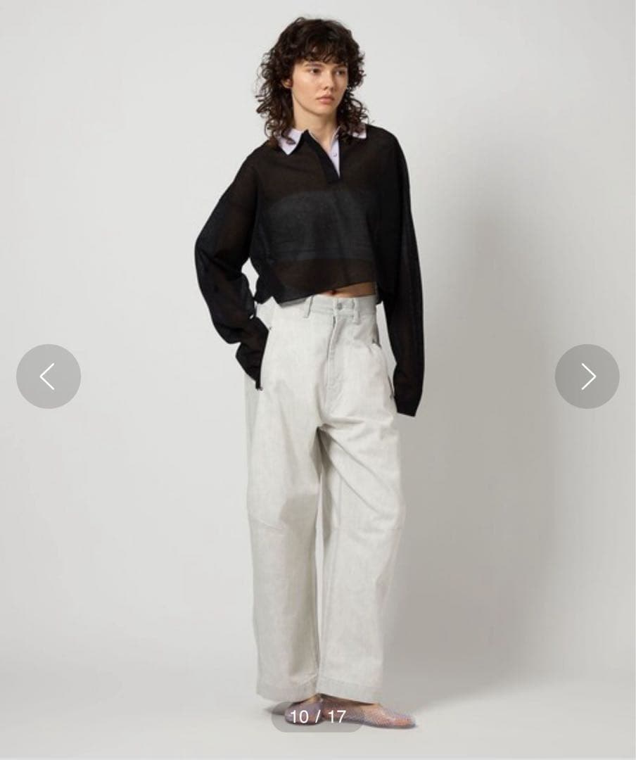 6roku ロク　シアーラガーニット