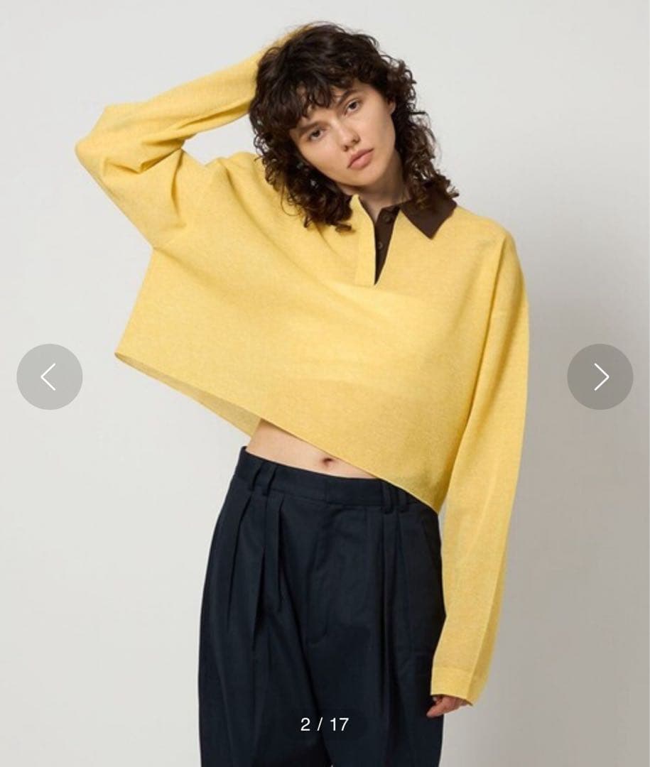 6roku ロク　シアーラガーニット