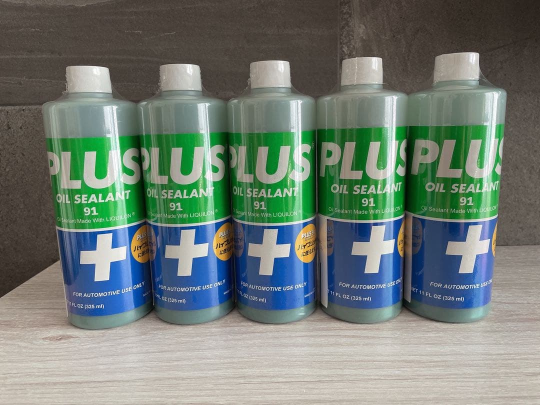 PLUS91 325ml オイル漏れ止め剤 24本セット ※トマト