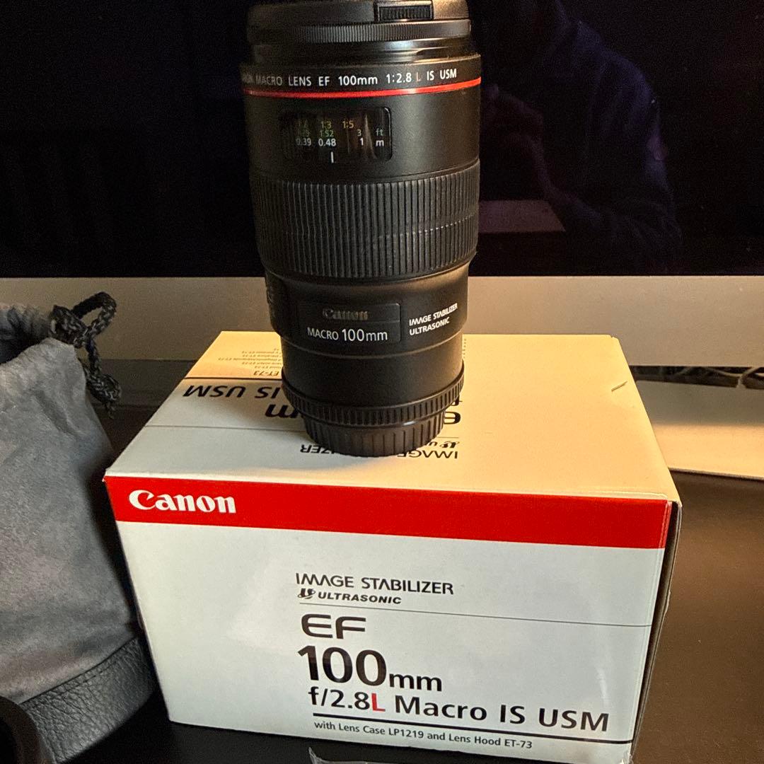 レンズ(ズーム) Canon EF 100mm f/2.8L Macro IS USM