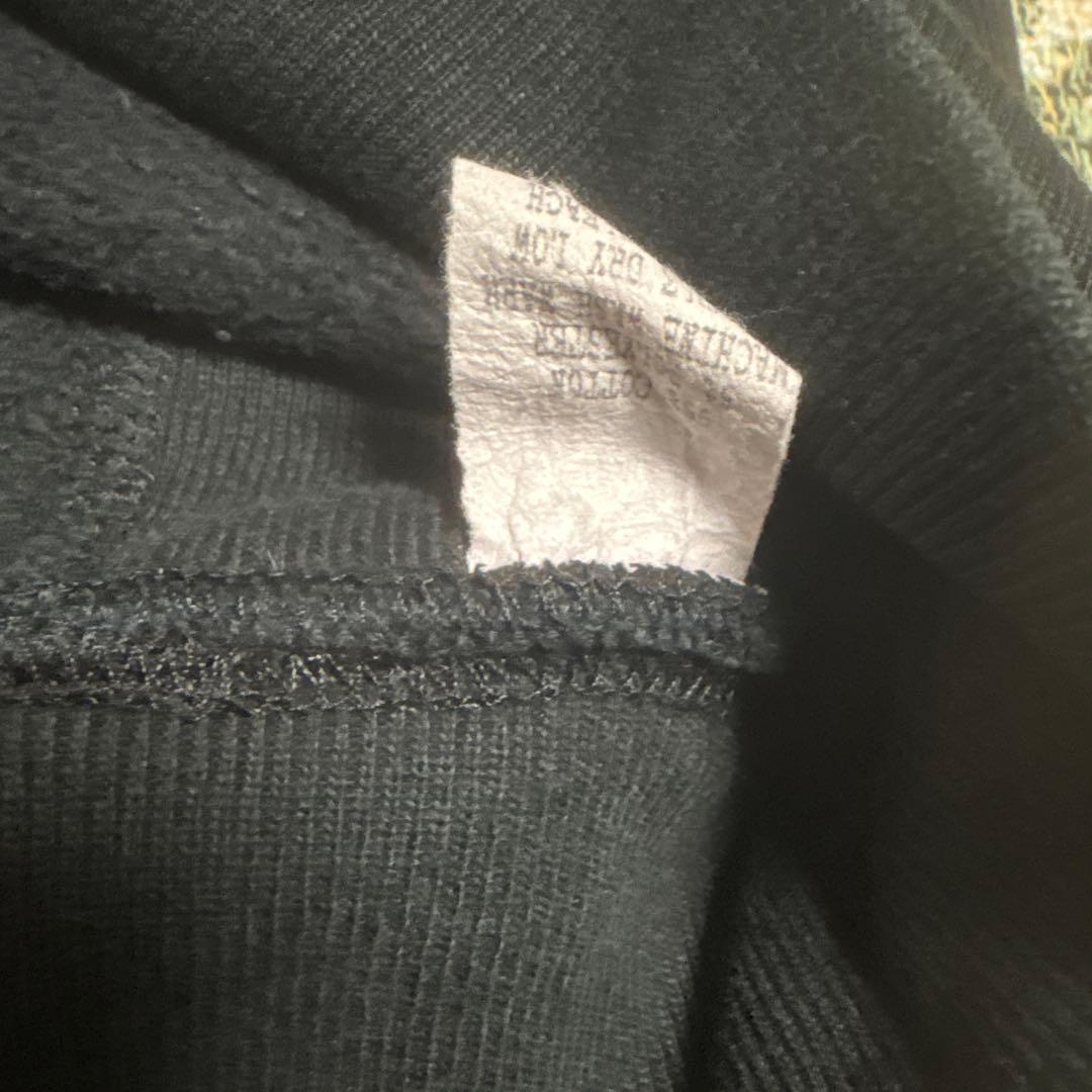 old supreme ボックスロゴ　スウェット　黒　ブラック