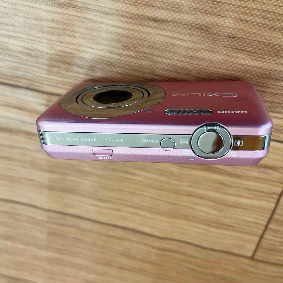 CASIO EX-Z800 EXILIM デジタルカメラ ピンク
