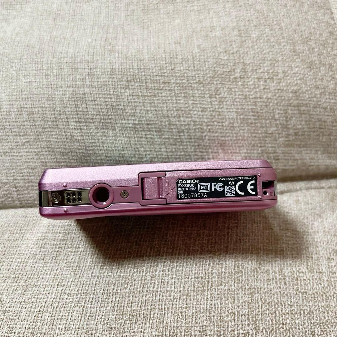 CASIO EX-Z800 EXILIM デジタルカメラ ピンク