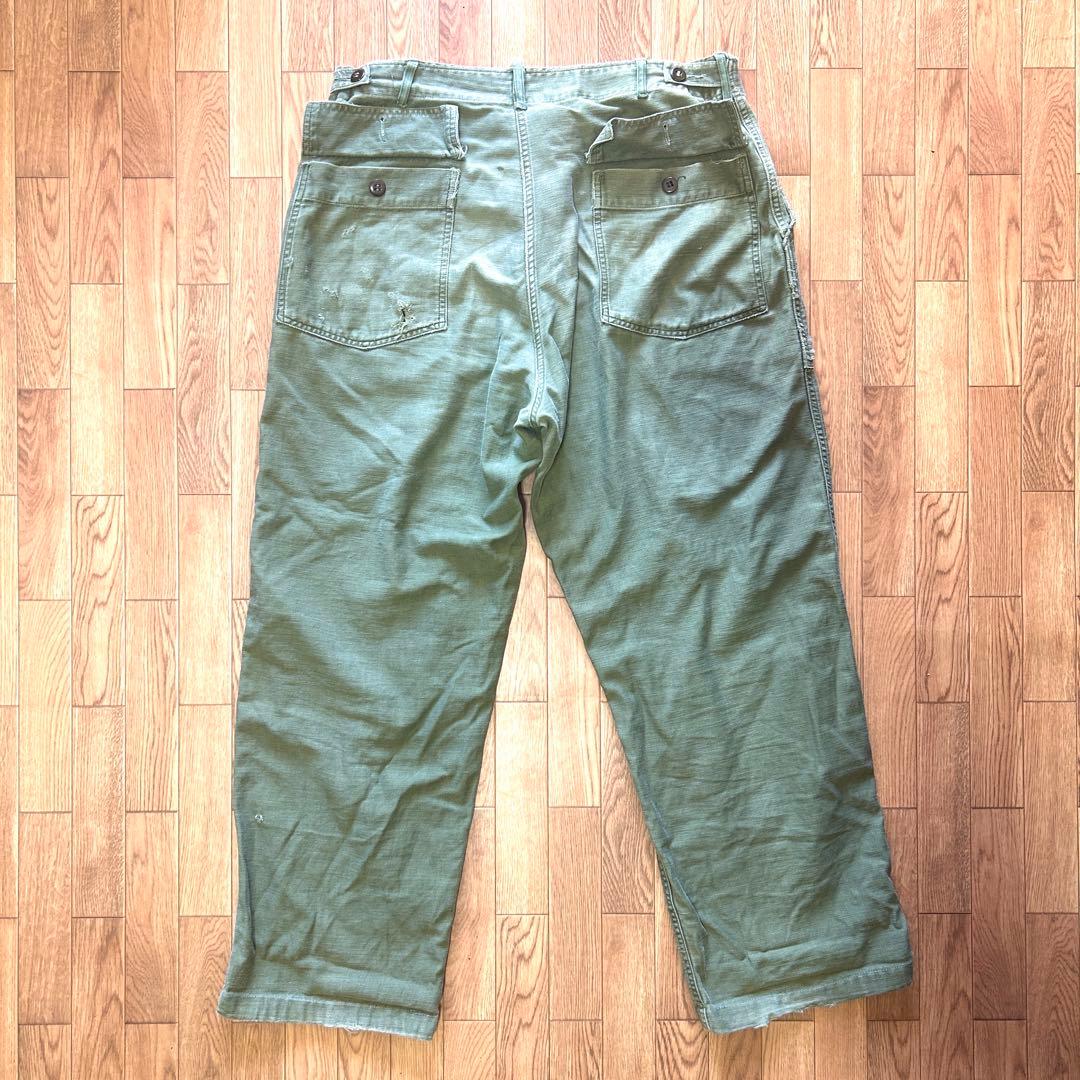 P*3様 【VINTAGE 60's】ベイカー パンツ オリーブグリーン