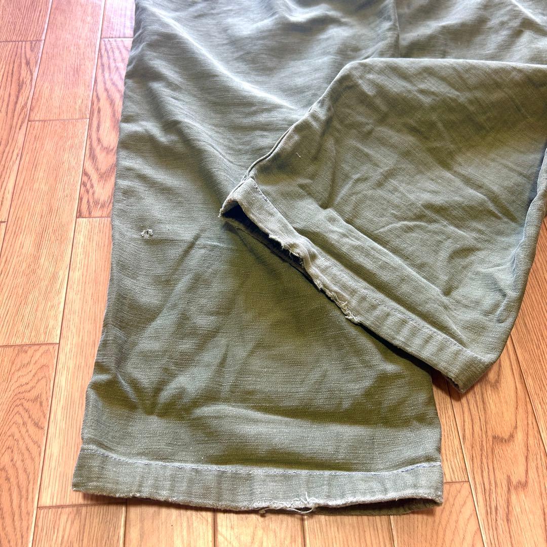 P*3様 【VINTAGE 60's】ベイカー パンツ オリーブグリーン
