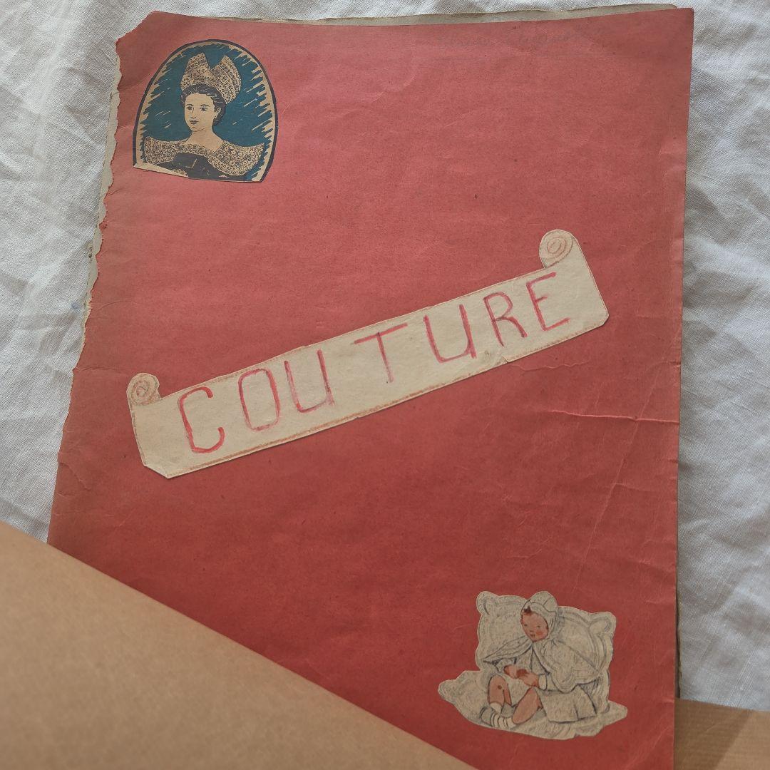 フランス　アンティーク　サンプラー