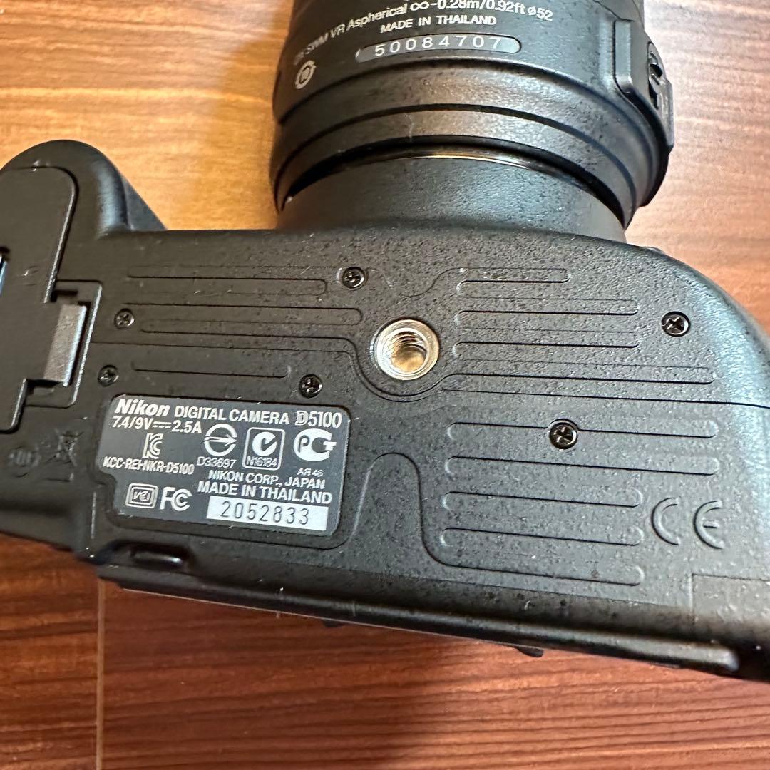 Nikon D5100 ズームキット 一眼レフ 5506