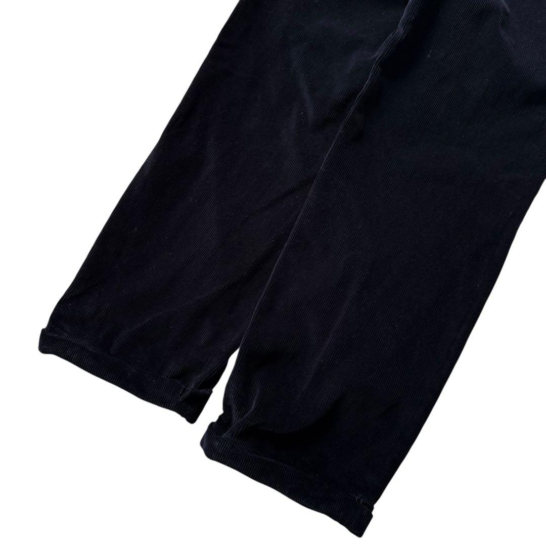 ベルナールザンスニューヨーク コーデュロイパンツ スラックス 裾ダブル ワイド