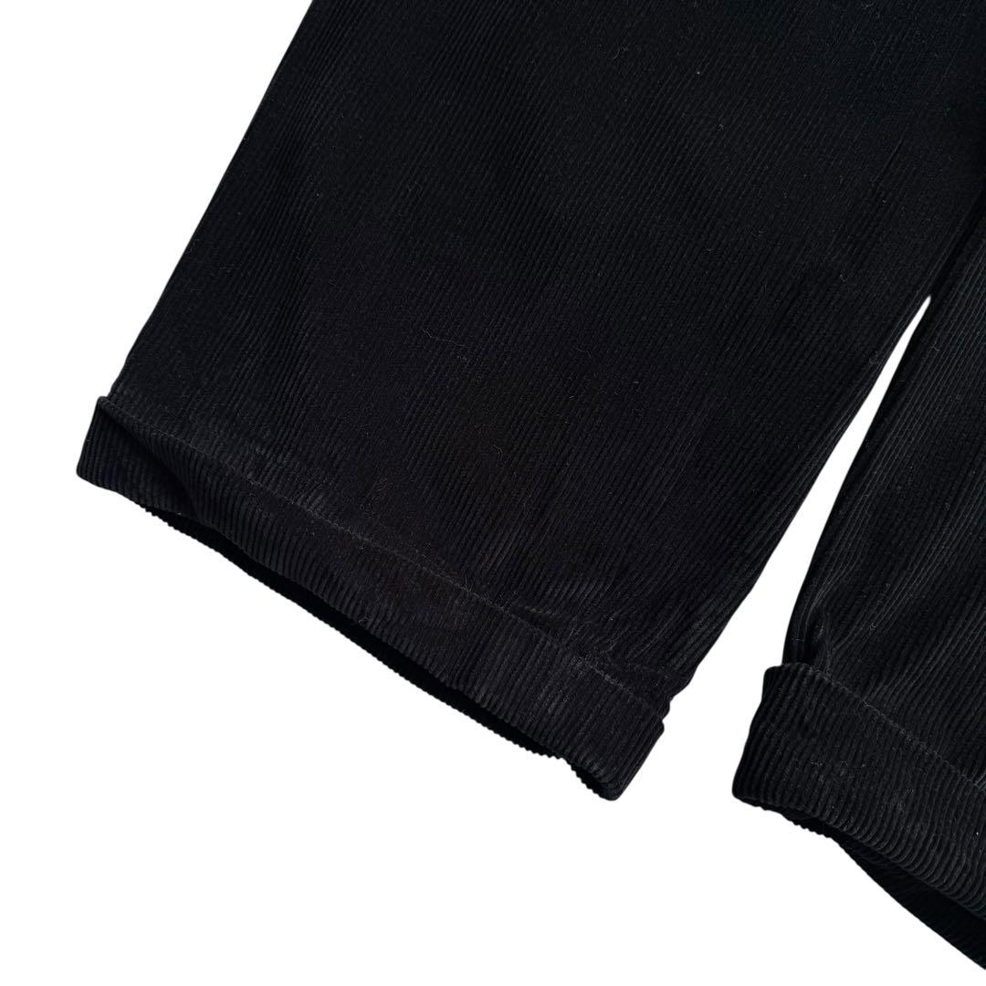 ベルナールザンスニューヨーク コーデュロイパンツ スラックス 裾ダブル ワイド