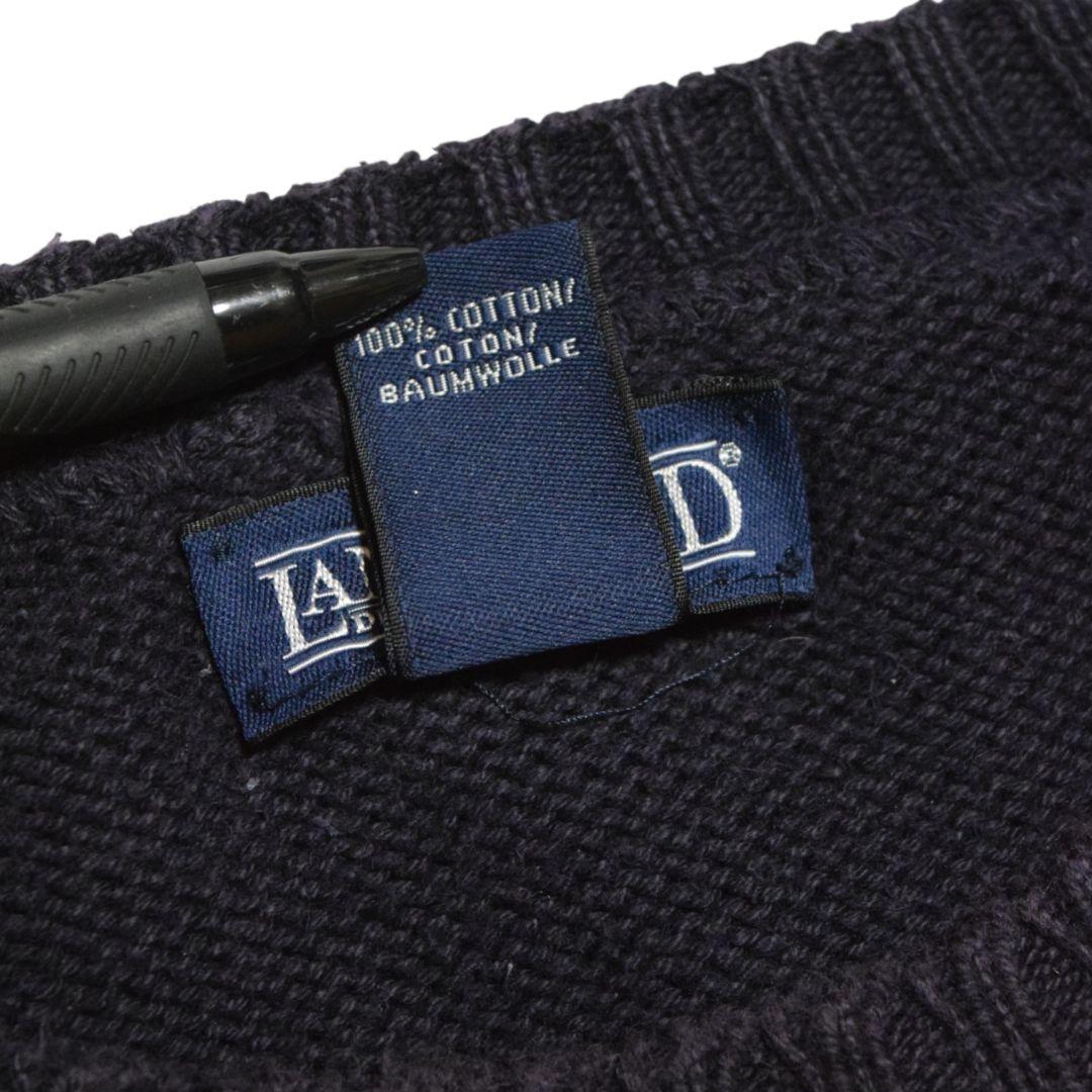 美品 USA製 90s LANDS' END ランズエンド ドリフターセーター